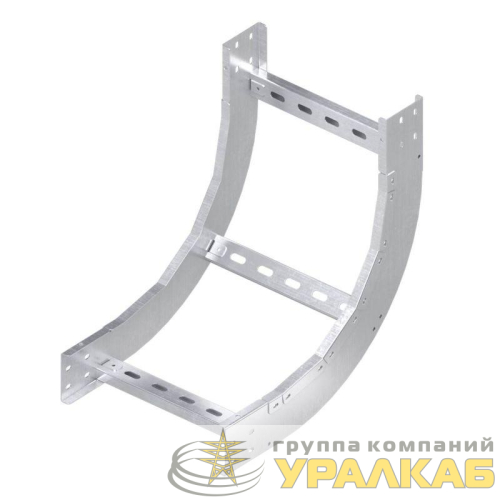 Угол лестничный вертикальный внутренний 90град. 100х800 R600 гор. оцинк. DKC 