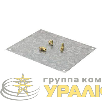 Пластина монтаж. 122х82мм из оцинк. стали для коробок 128х103мм DKC 