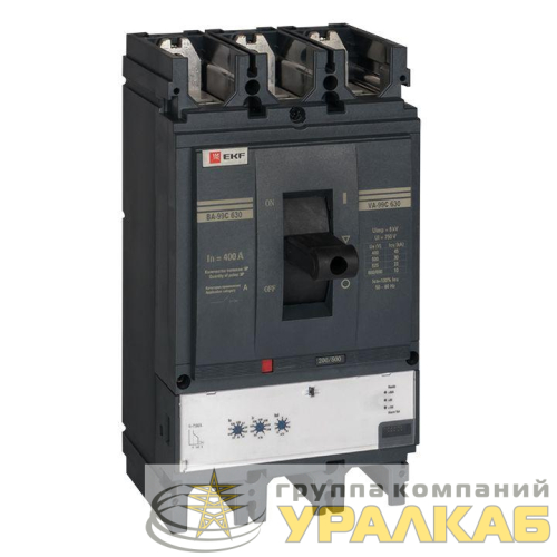 Выключатель автоматический 3п 630/400А 45кА ВА-99C Compact NS PROxima EKF 
