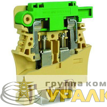 Держатель предохранителя FPL.10/C230 10кв.мм с LED 230В беж. DKC 