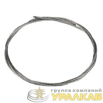 Трос стальной 6мм DIN 3055 (уп.100м) EKF 