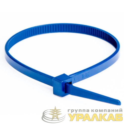 Хомут кабельный 2.5х100 P6.6 для индикации син. (уп.100шт) DKC 