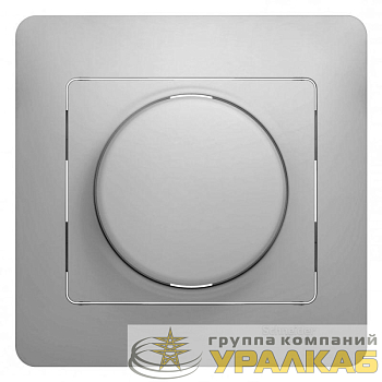 Светорегулятор (диммер) Glossa LED RC 630Вт/В.А в сборе алюм. SchE 