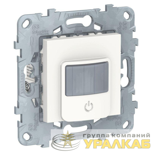 Датчик движения UNICA NEW Wiser с универс. кноп. LED диммером бел. SchE 