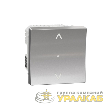 Механизм управления жалюзи и рольставен WISER UNICA NEW 500Вт 230В ZigBee 3.0 алюм. SchE 