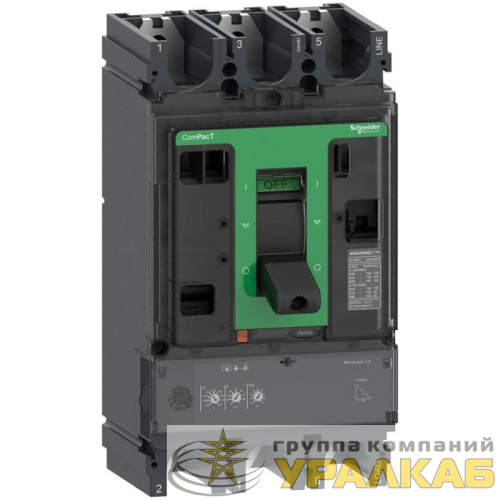 Выключатель автоматический NSX400F 36кА AC 3П3Т 400А MLOGIC 2.3 SchE 
