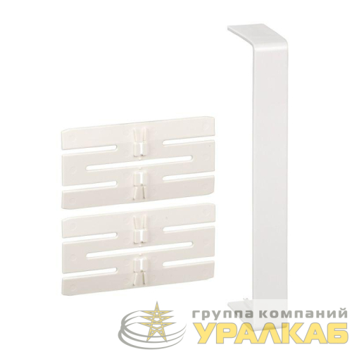 Накладка на стык 185х55мм OL45 RAL9003 SchE 