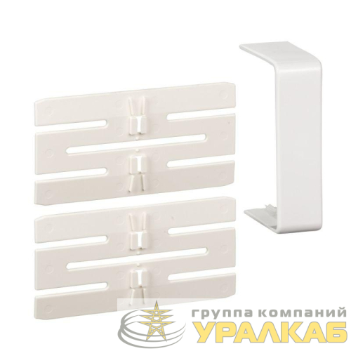 Накладка на стык 75х55мм OL45 RAL9003 SchE 