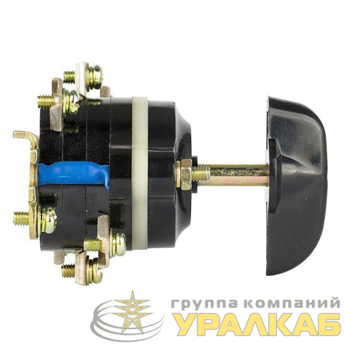 Выключатель пакетный 1-кл. 100А IP00 ПВ4-100 М3 исп.3 черн. EKF 