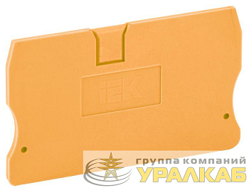 Заглушка для КПИ 2в-1.5/2.5 оранж. IEK 