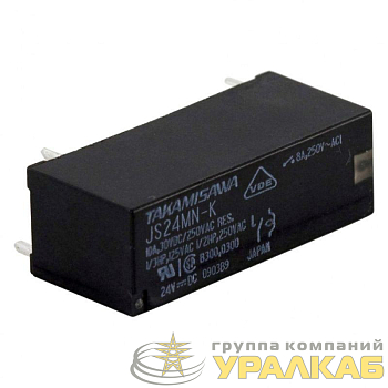 Реле электромеханич 24В 1NO 5А 10мм SchE 