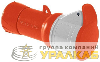 Розетка кабельная 32А 380В 3P+N+E IP44 SchE 