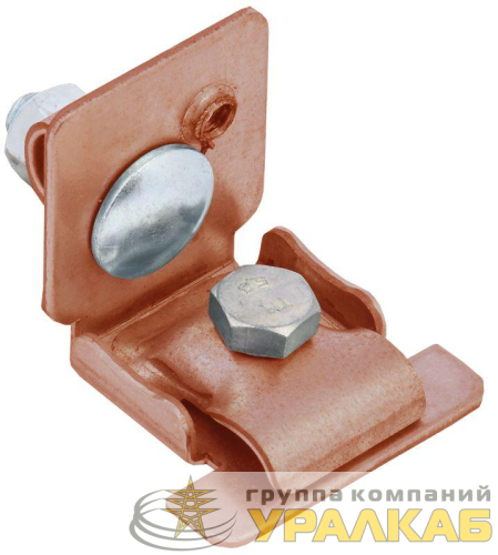 Держатель проводника кругл. унив. 6-10мм фальц 0.7-8мм медь IEK 