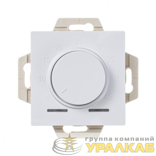 Механизм термостата ATLASDESIGN электрон. теплого пола с датчиком 10А бел. SchE 