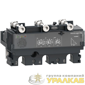 Расцепитель NSX250 AC 3П3Т 250А MLOGIC 2.2 SchE 