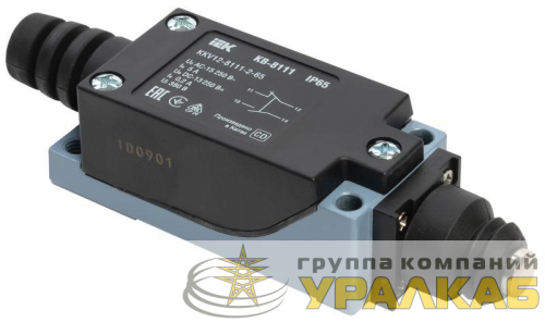 Выключатель концевой КВ-8111 IP65 толкатель купольный IEK 