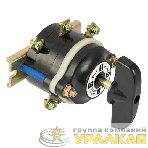 Переключатель пакетный 1-кл. 40А IP00 ПП 4-40/Н2 М3 исп.3 черн. EKF 