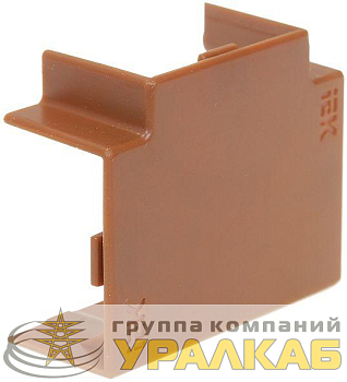 Угол Т-образный КМТ 12х12 дуб (уп.4шт) ELECOR IEK 