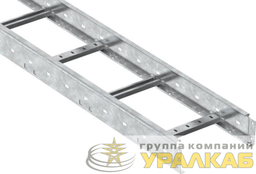 Лоток лестничный 150х300 L6000 сталь 1.5мм HDZ LESTA IEK 