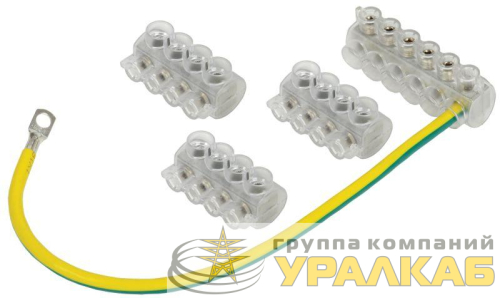 Набор колодок клеммных НК-3 (3хKE10.504+KE10.506 SV50) IEK 