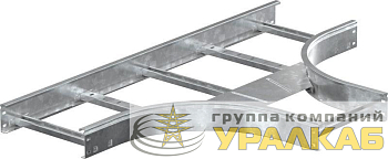 Ответвитель для лотка Т-образ. 80х200 R300 HDZ LESTA IEK 