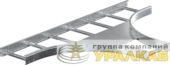 Ответвитель для лотка Т-образ. 80х600 R600 HDZ LESTA IEK 