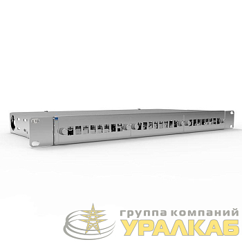 Кросс оптический стоечный 1U-24 (планка SC-3шт) PROxima EKF 