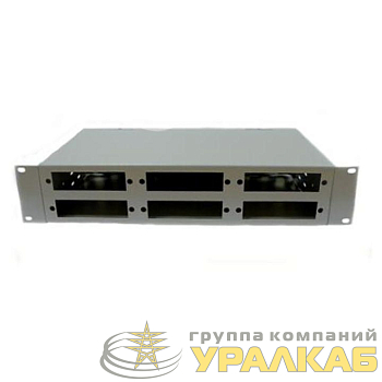 Кросс оптический стоечный 2U-48 (планка SC-6шт.) PROxima EKF 