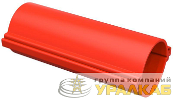 Труба гладкая ПВХ разборная d110мм красн. (дл.3м) IEK 