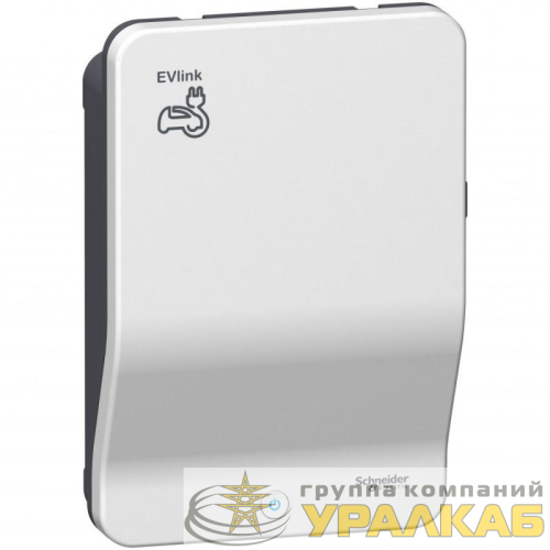 Станция зарядная для электроавтомобилей EVLINK WALLBOX PLUS розетка T2S 3ф 22кВт SchE 