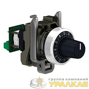 Потенциометр в сборе метал. основание 10кОм SchE 