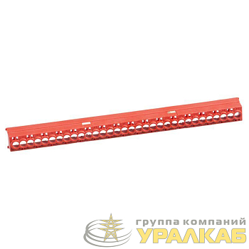 Колпачок изол. 32 отверстия 202мм красн. SchE 