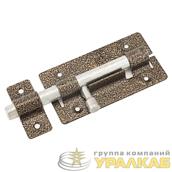 Засов ЗД-01 круглый антик бронз. Секрет Киров 