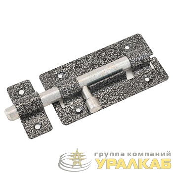 Засов ЗД-01 круглый антик серебр. Секрет Киров 