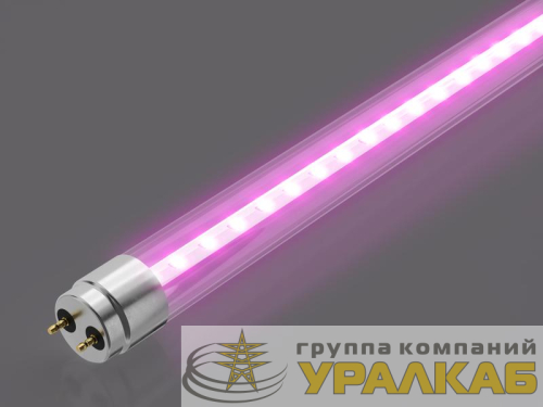 Лампа светодиодная AL T8-9-BR-600 FITO 9Вт G13 600мм для растений красн./син. AVANLED 