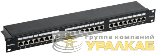 Патч-панель 1U кат.5е FTP 24 порта (Krone) GENERICA 