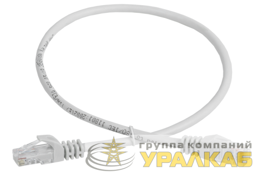 Патч-корд UTP кат.5e 3м сер. GENERICA 