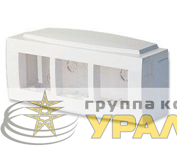 Коробка установочная под BRAVA 6мод. (для кабель-канала 70х22/90х25/TMC) DKC 