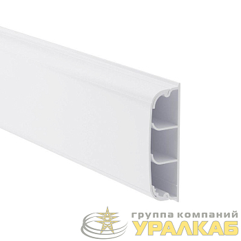 Кабель-канал плинтусный 70х22 L2000 пластик DKC 