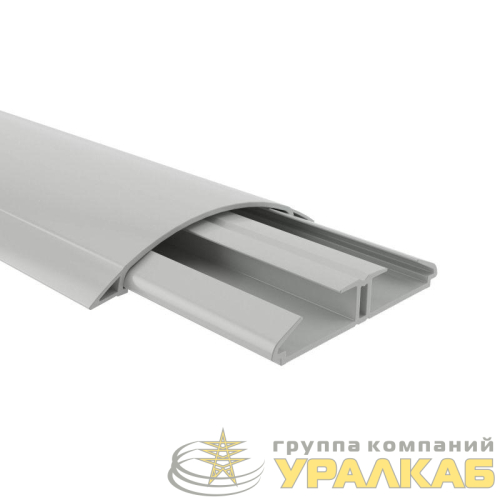 Кабель-канал напольный 75х17 L2000 пластик CSP-F G сер. DKC 