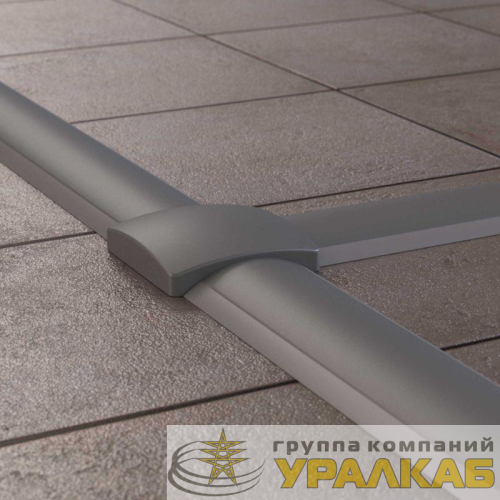 Кабель-канал напольный 75х17 L2000 пластик CSP-F G сер. DKC 
