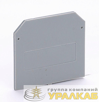 Заглушка для зажимов наборных ЗН-101 35-50А сер. ЗП-102 DEKraft 