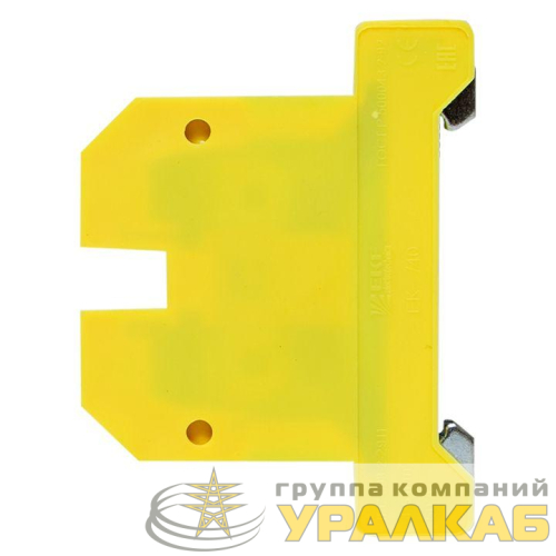 Колодка клеммная EK-4/32 JXB земля EKF 