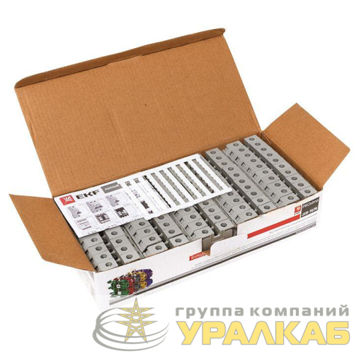 Колодка клеммная JXB-16/35 (90а) сер. EKF 