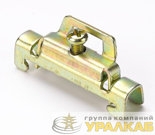 Ограничитель ФК101-01 на DIN-рейку 1 винт для клем. зажимов УХВ DEKraft 