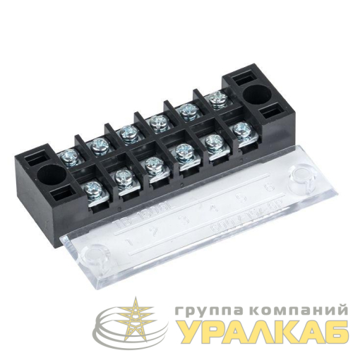 Терминал клеммный TB-1506 до 1.5кв.мм 15А 6 клеммных пар EKF 