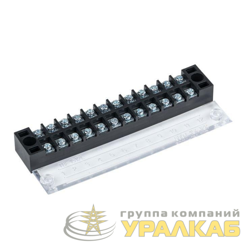Терминал клеммный TB-1512 до 1.5кв.мм 15А 12 клеммных пар EKF 