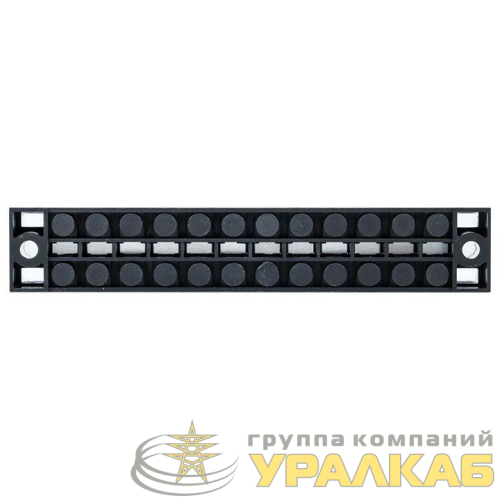 Терминал клеммный TB-2512 до 2.5кв.мм 25А 12 клеммных пар EKF 