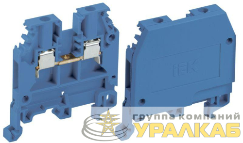 Зажим наборный ЗНИ-2.5кв.мм (JXB24А) син. IEK 