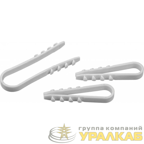 Дюбель-хомут 82 311 NCU-19-25-65-100-WH (уп.100шт) для круглого кабеля бел. Navigator 